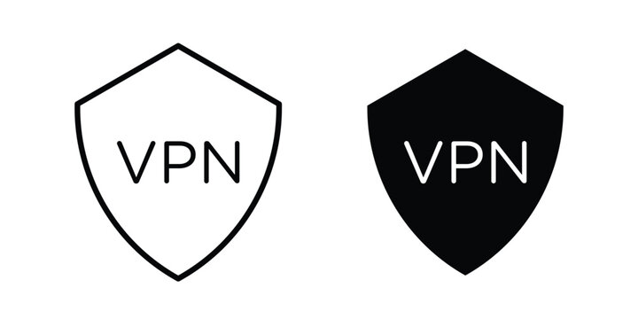 Vpn icon for marketing designs