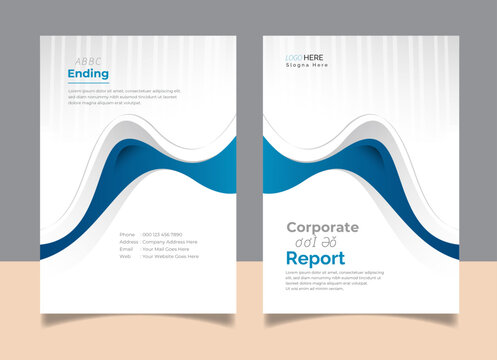 Abstract Corporate Business Cover Corporate Business Brochure Design