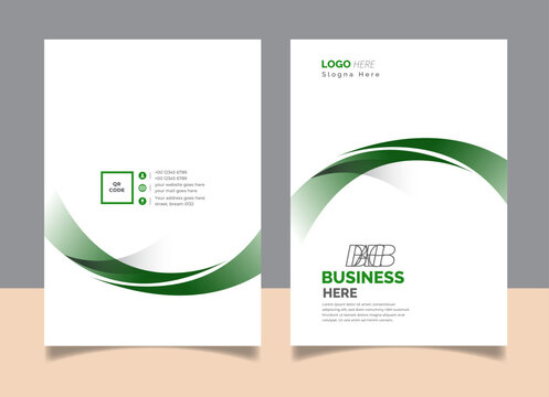 Professional Abstract Brochure design, cover modern layout, annual report, poster, flyer in A4 with colorful triangles, geometric shapes for tech, science, market with light background