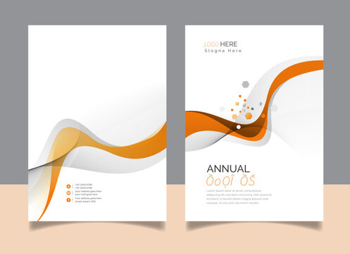 Business abstract vecto annual report and business catalog, magazine, flyer or booklet. Brochure template layout. A4 cover vector EPS-10