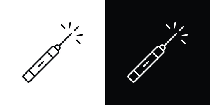 Pointer laser icon vector graphic kit