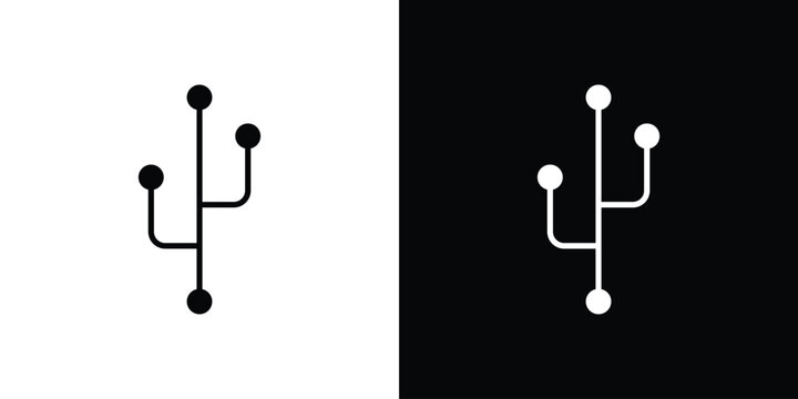 Code branch icon for creative projects