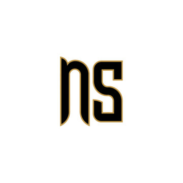 Bold Minimalist Monogram Logo Design Black And Gold Elegant