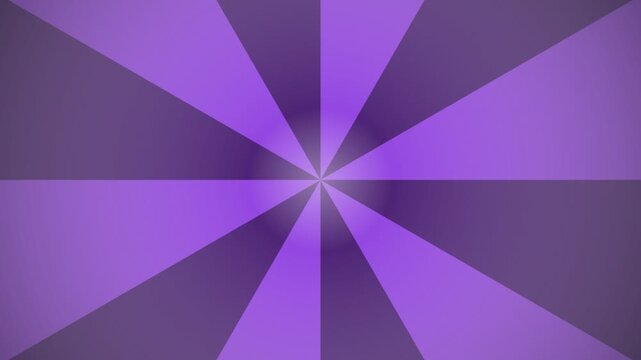 Purple sunburst background with rotating radial rays
