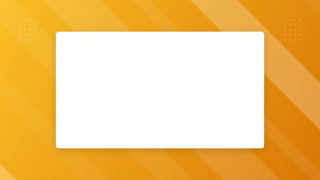 Abstract yellow background with white frame mockup