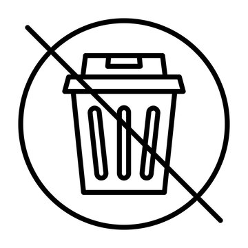 Zero Waste Icon