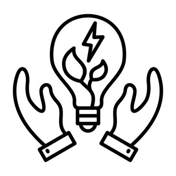 Energy Saving Icon