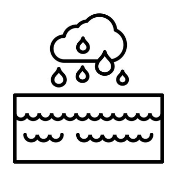 Rainwater Harvesting Icon