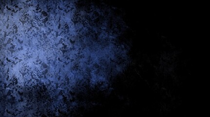 Fondo oscuro de color negro y azul degradado de azul oscuro a azul claro y blanco, tonos suaves, abstracto. © NURIA