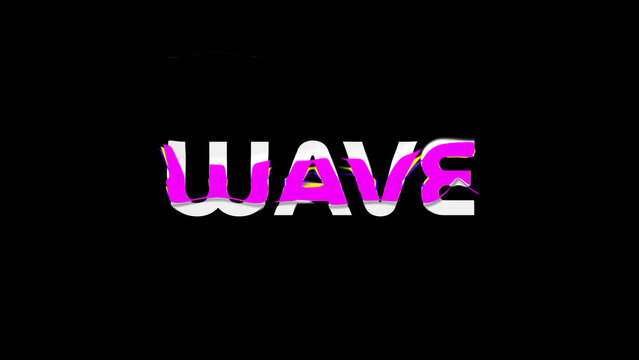 Liquid Wave Text Animation
