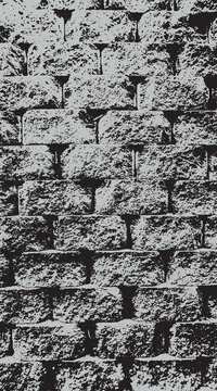 17-93 Textured road retaining wall background vector image - illustration.