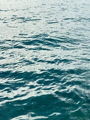 Obraz premium Blue Ocean Water Surface Texture Background