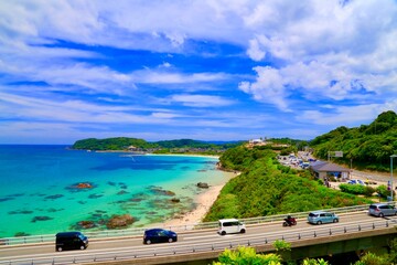 角島大橋、山口県下関市 © KENTA