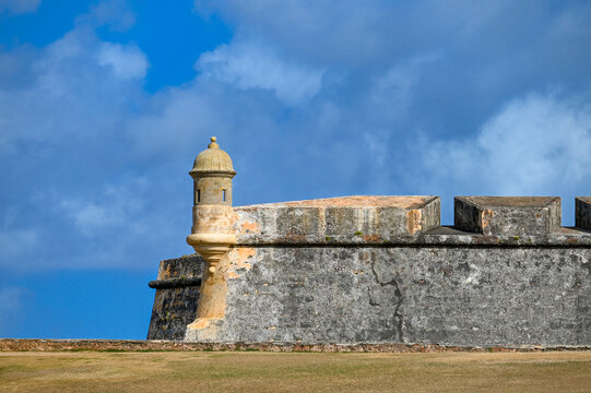 The devil sentry Box, a watch over at San Felipe del Morro. Located at Old San Juan, PR.