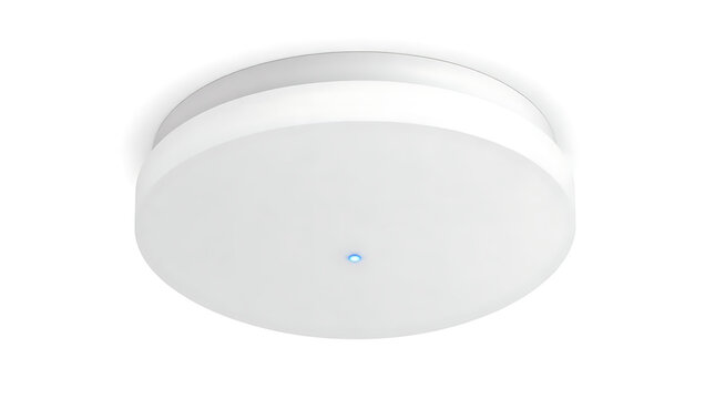 Modern Round White Ceiling Light Fixture.