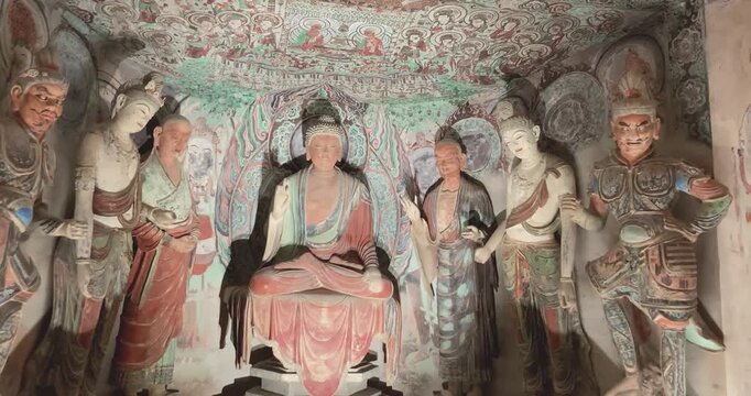 Replica Cave of Mogao Grottoes Cave 45, Dunhuang