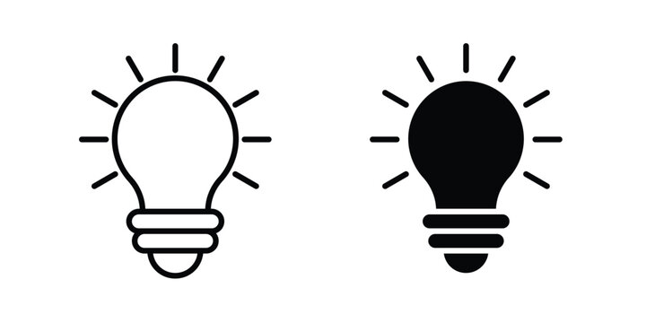 Idea icon editable elements group