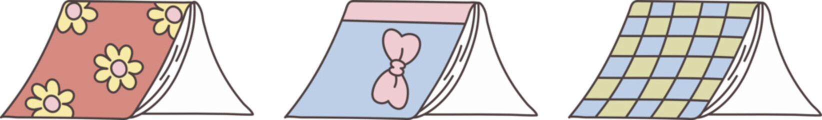 Open book standing upright like a tent shape © Ohayou