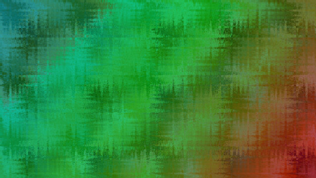 Colorful digital noise texture with green and red gradient