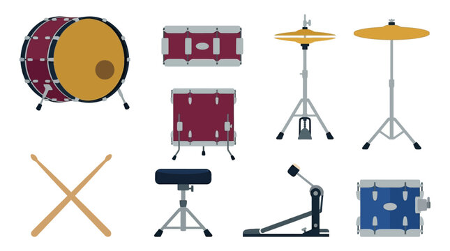 Drums and Percussion Instruments.