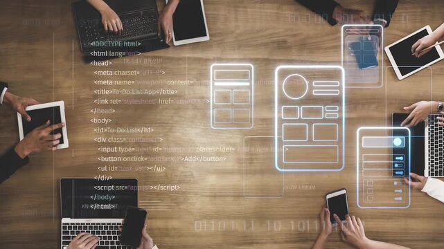 UI UX mockup showing application layout, structure, and code interface. UI design defines user flow, UI design improves clarity, UI design enhances experience, and UX design supports logic. Marrow