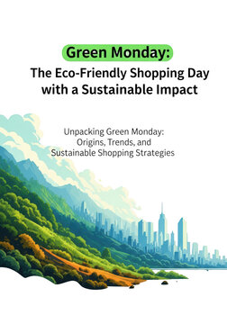 Green Monday eco friendly shopping.