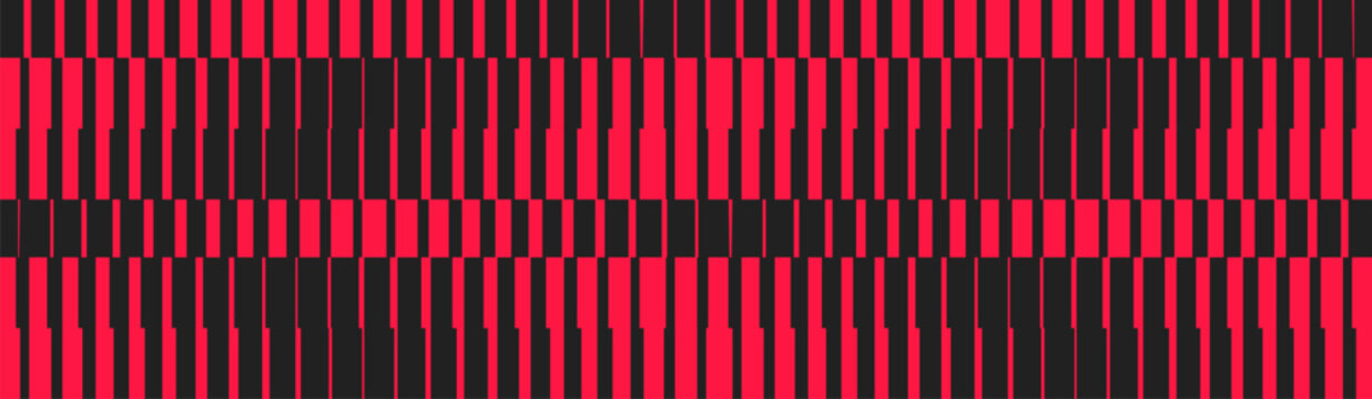 Vibrant magenta line glitch distortion wave backdrop for cyberpunk nightlife party banner