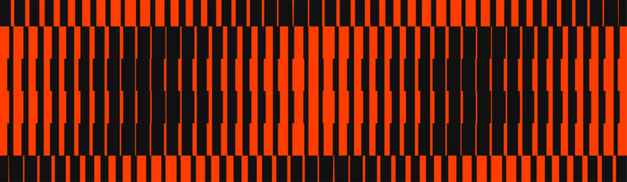 Fiery orange speed line glitch distortion backdrop for automotive racing event banner
