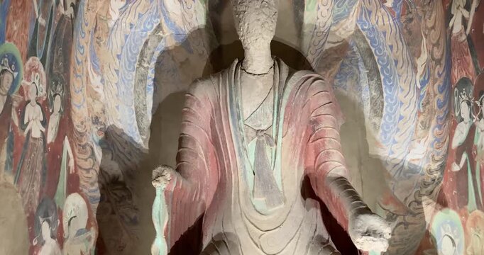 Replica Cave 285 of the Mogao Grottoes, Dunhuang