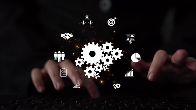 Teamwork and collaboration, group productivity, communication strategies, joint goals, and collaborative success through strong team dynamics and shared business vision. Muxer
