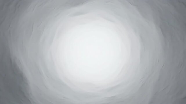 Smooth slow motion transition fading from a soft textured light grey surface into an infinite pure white background void creating a sense of solitude