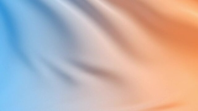Soft gradient background with abstract flowing lines and gentle shadows in blue and orange hues