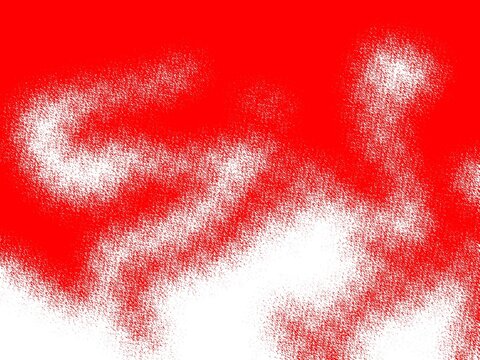 Red White Abstract Fluid Gradient. Abstract Fluid Red White with Grunge Ripple Halftone Gradient. Indonesia Independence Day Gradient. 