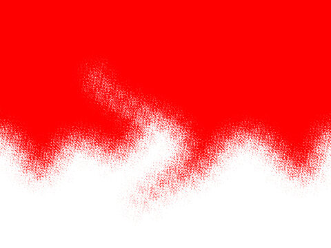 Red White Abstract Fluid Gradient. Abstract Fluid Red White with Grunge Ripple Halftone Gradient. Indonesia Independence Day Gradient. 