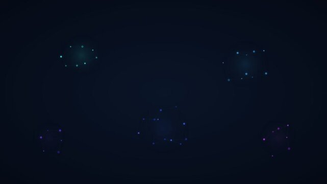 Business Connection Web Network Graph Linked Nodes Relationship 4K