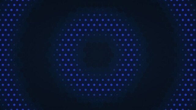 Business Hex Tech Grid Futuristic Honeycomb Infrastructure Network 4K