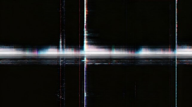VHS overlay white background effect scanlines Stock Illustration