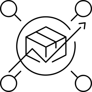 Line Aggregate Supply Icon