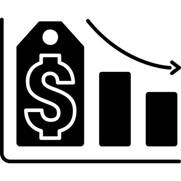 Solid Fill Deflation Icon