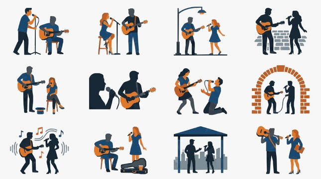 Group Music Performances and Social Gatherings.