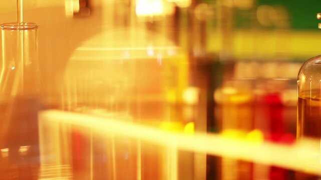 Pharma Chemistry Laboratory Scene