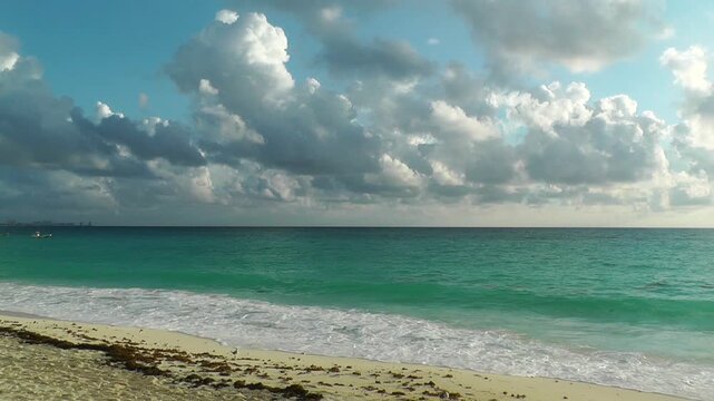 Cancun Beach Mexico in 2011