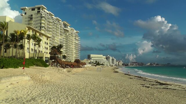 Cancun Beach Mexico in 2011