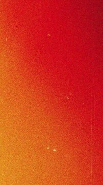 Light Leak Overlay with Warm Orange Red Film Burn Effect, Vintage Super 8mm Movie Film Grain for Cinematic Videos vertical