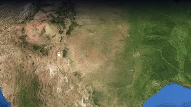 Animated Flight Path Map from Phoenix USA to Sydney Australia