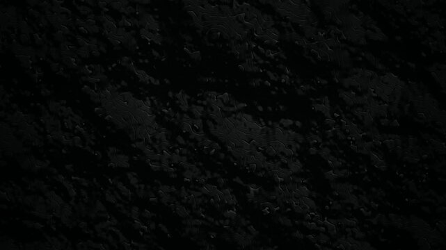 A dark viscous liquid surface undulates in a seamless loop