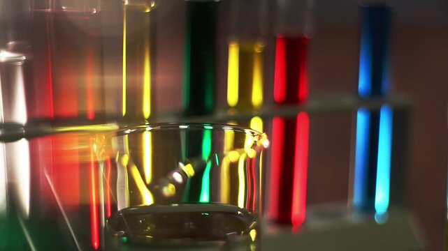 Chemical Pharma Laboratory Scene