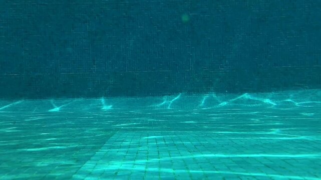 Underwater Pool Scene