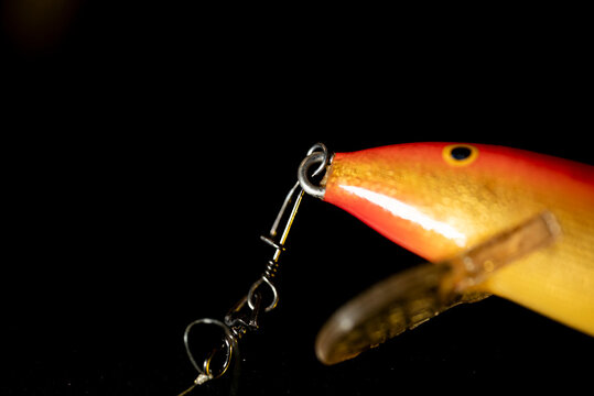 Fishing lure connected to a swivel hook The Concept of preparation