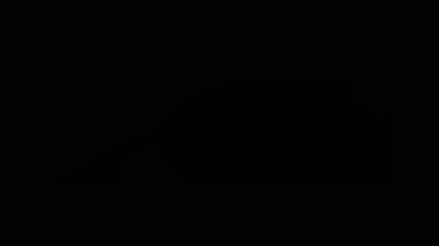 Curved Arrow Drawing Animation Animated Loop Line Arrow Pointer Symbol Isolated on White and Black Background Motion Graphic Video